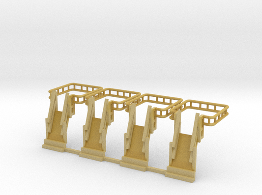 N Scale Tank Car loading Bridge 4x Up