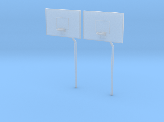 HO Scale Basketball Hoop