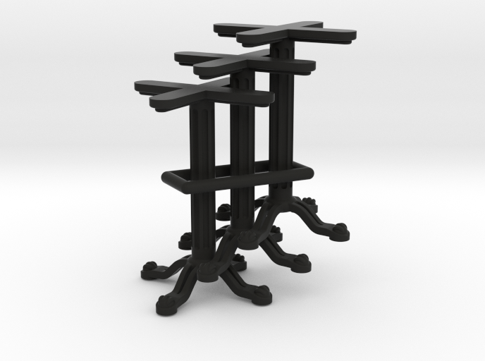 1:12 Bistro Table Leg 3pc