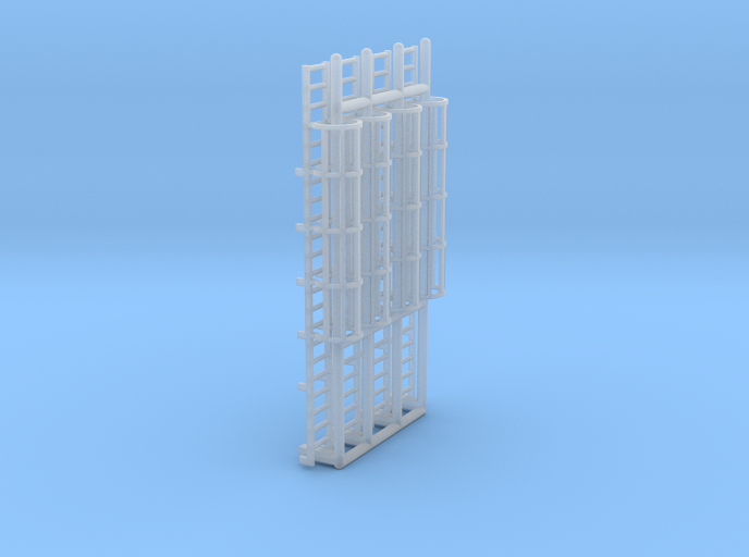 N Scale Cage Ladder 44mm (Platform)