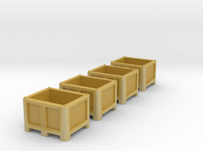 TT Scale Palletbox (4pc)