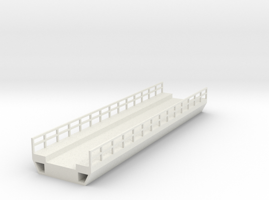 N Modern Concrete Bridge Deck Single Track 140mm