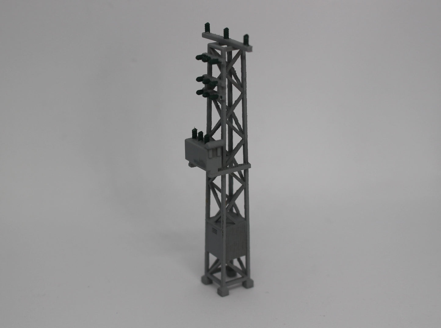 N Scale Distribution Transformer Pylon #1