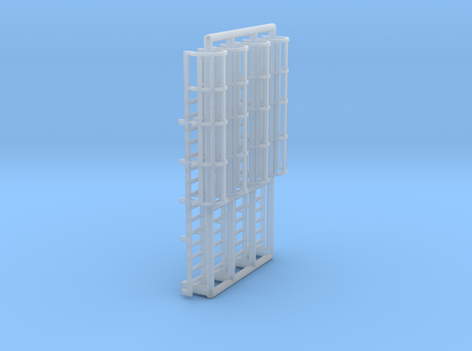 N Scale Cage Ladder 30mm (Top)