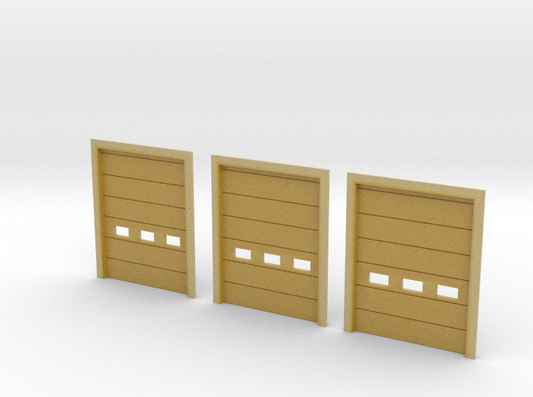 N Scale Overhead Door 3pc