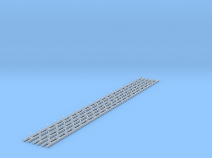 N Scale Guard Rail 3x200mm