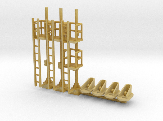 N Scale Digitrax Detailing SNABC Turnout Set 1