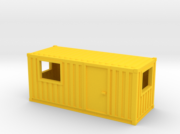 N Scale 20 Ft Office Container