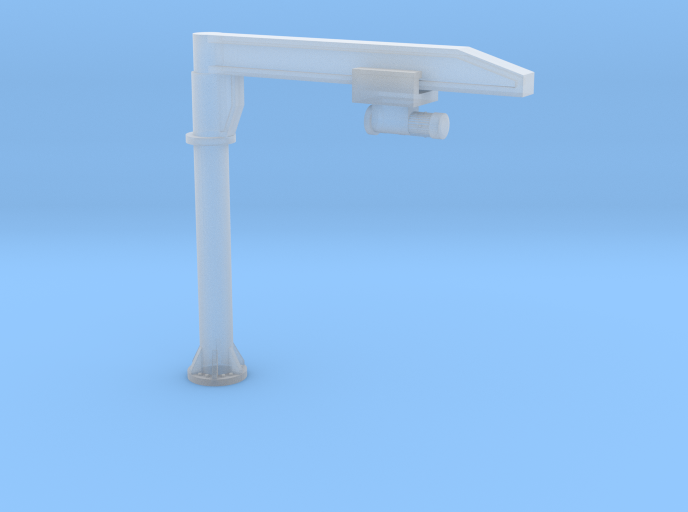 N Scale Column Jib Crane