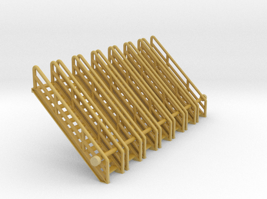 N Scale Stairs 13 (7pc)