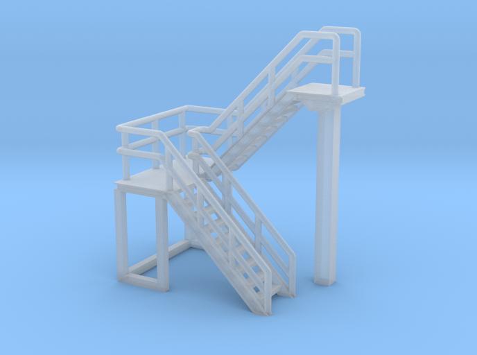 N Scale Staircase H=23.8mm