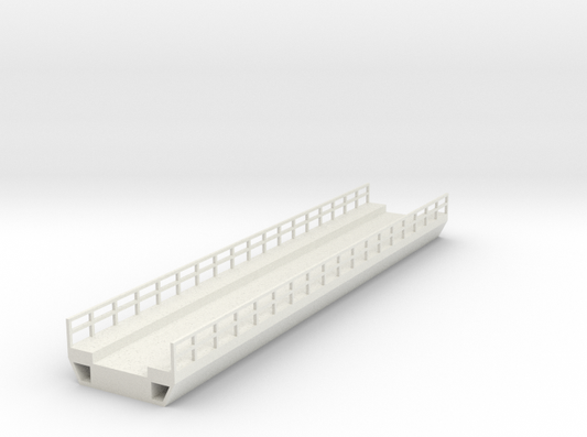 N Modern Concrete Bridge Deck Single Track 180mm