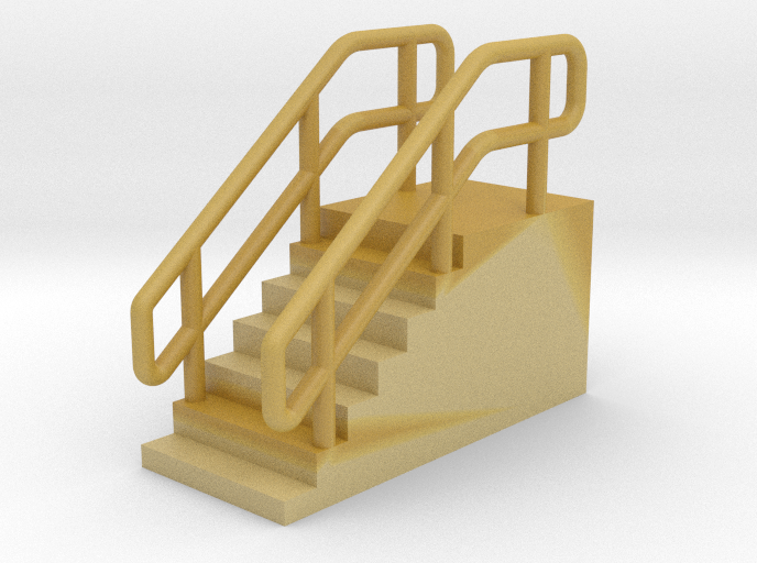 N Scale Loading Dock Stairs 8.4