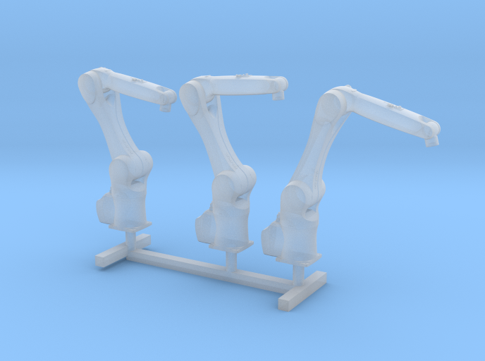 HO Scale 3x Robotic Arm