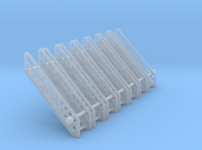 N Scale Stairs 12 (7pc)