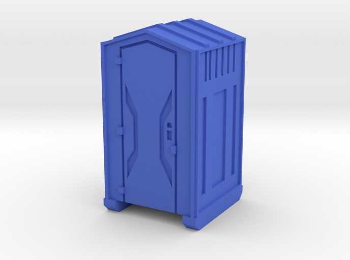 HO Scale Portable Toilet