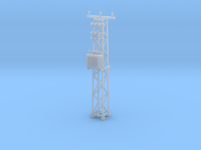 N Scale Distribution Transformer Pylon #2