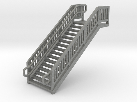 N Scale Steel Station Stairs 20mm