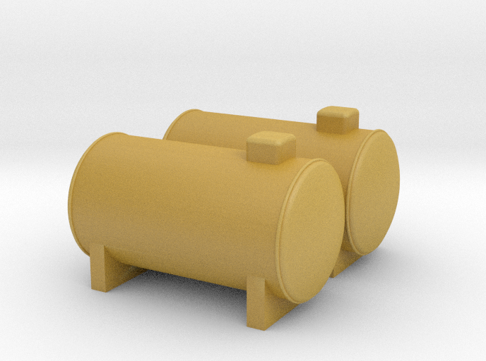 N Scale 2x Propane Tank