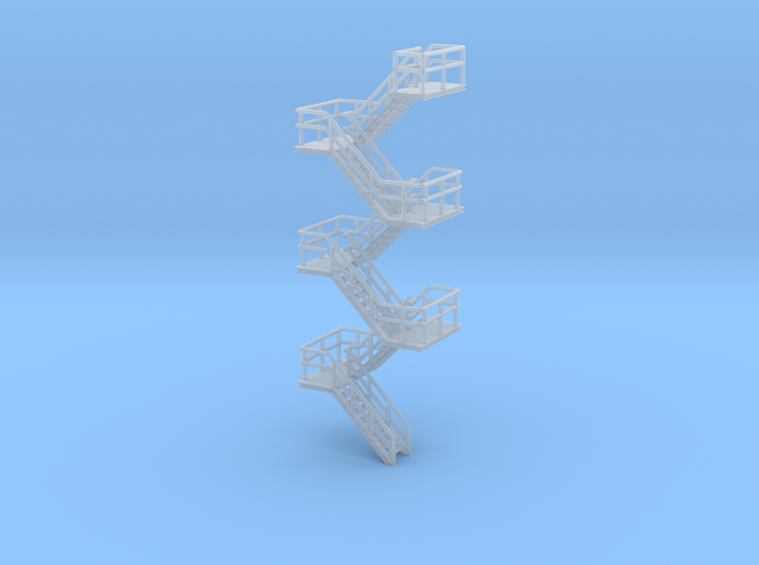 N Scale Staircase H68.8mm