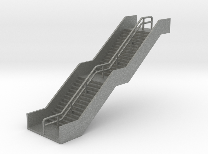 N Scale Station Stairs H38.5mm