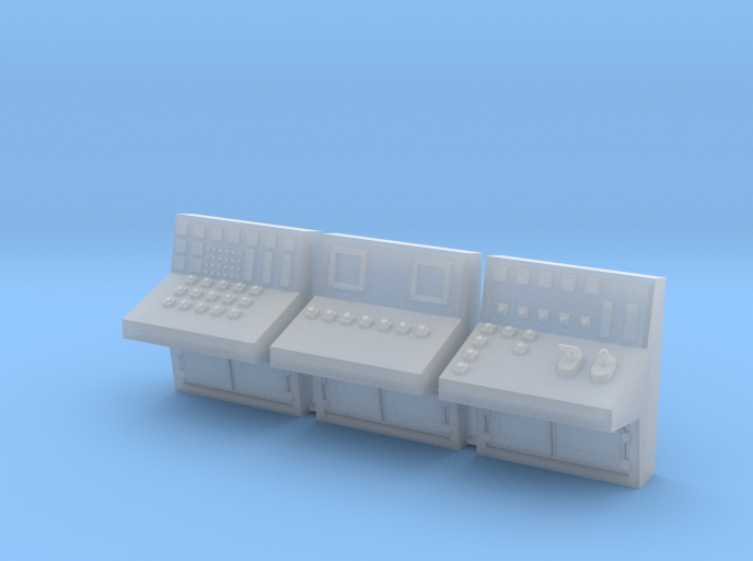 1:72 Control Console 3pc