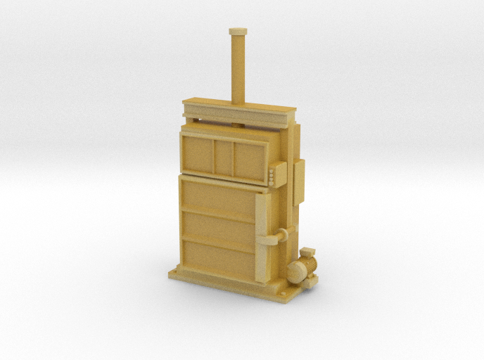 N Scale Cardboard Baler