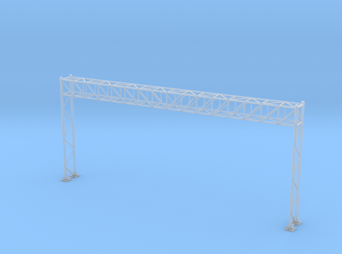 HO Scale Sign Gantry 171mm