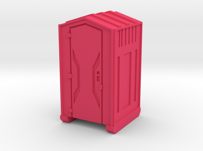 HO Scale Portable Toilet