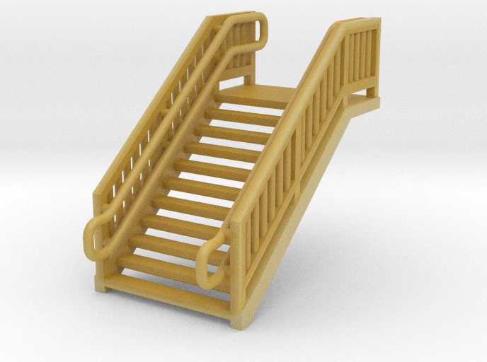 N Scale Steel Station Stairs 13.75mm