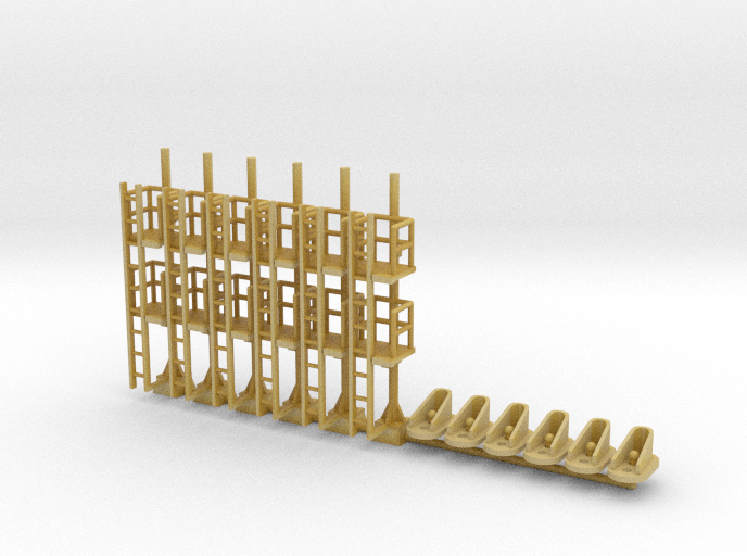 N ScaleDigitrax SMBK 2 Heads Detailing Set 6pc