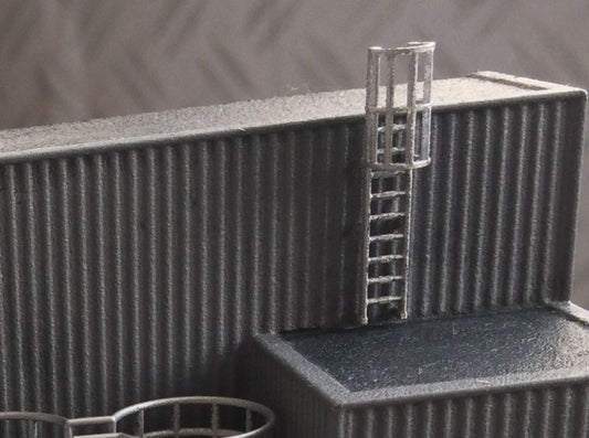 N Scale Cage Ladder 18mm (Top)