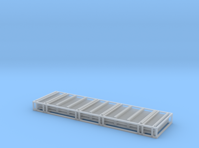 N Scale 18x 100mm Bridge Railings