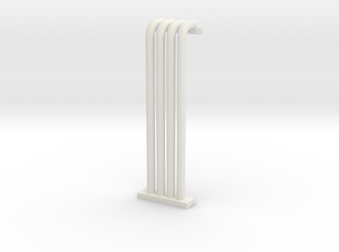 N Scale Pipe Rack Riser From Ground To 28mm