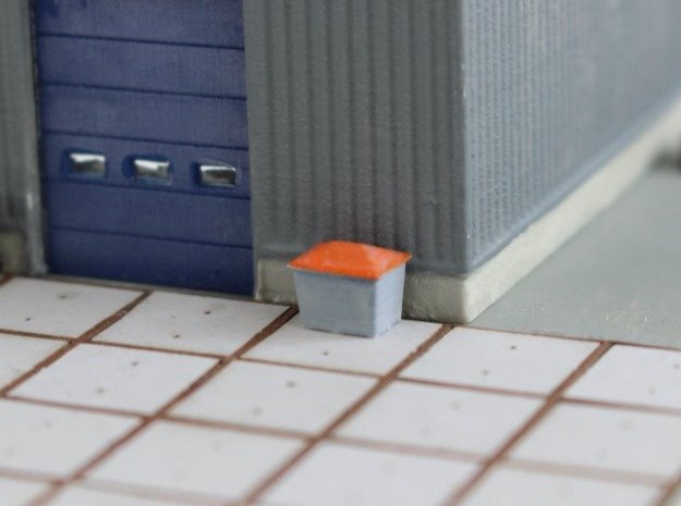 N Scale Grit Box 4pc