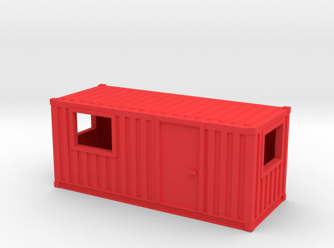 N Scale 20 Ft Office Container