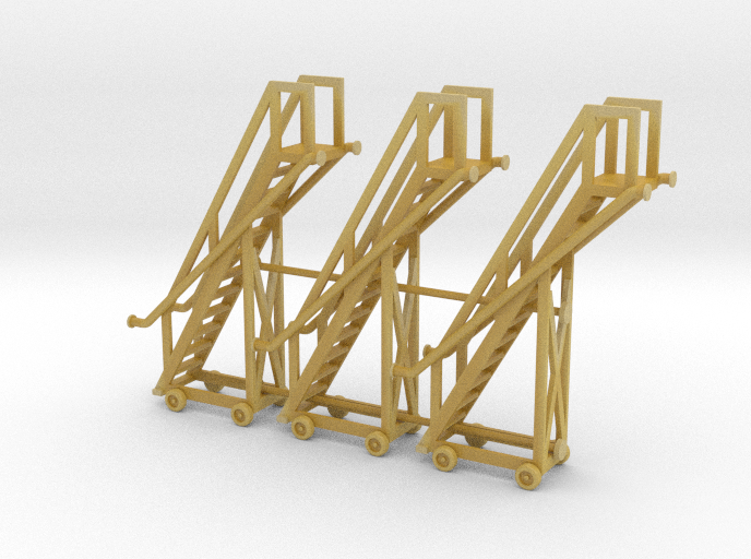 HO Tank Car Stairs 3pc