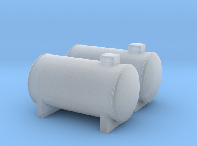 N Scale 2x Propane Tank