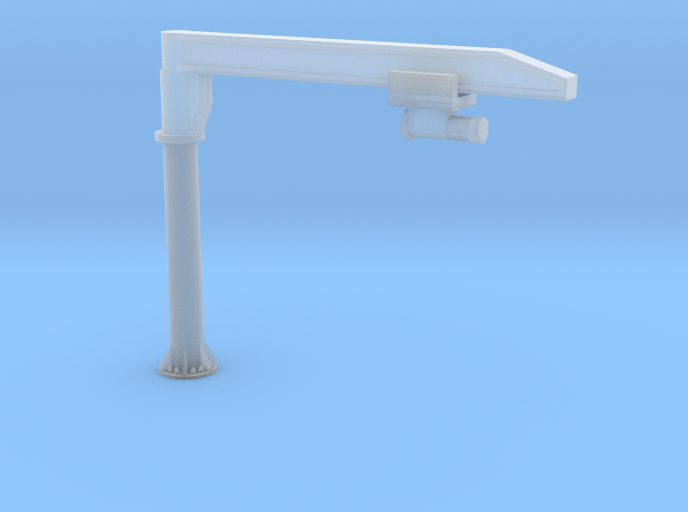 O Scale Column Jib Crane #1