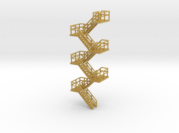 N Scale Staircase H68.8mm