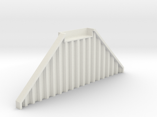 N Scale Bridge Abutment Sheet Piling (55mm)