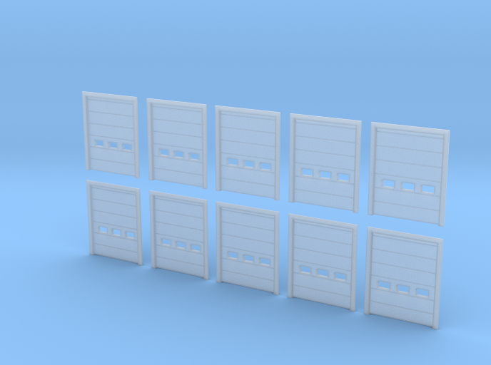 N Scale Overhead Door 10pc