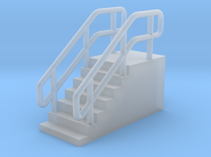 N Scale Loading Dock Stairs 8.4