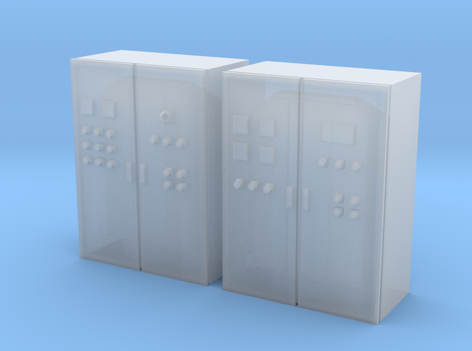 N Scale 2 Control Cabinets