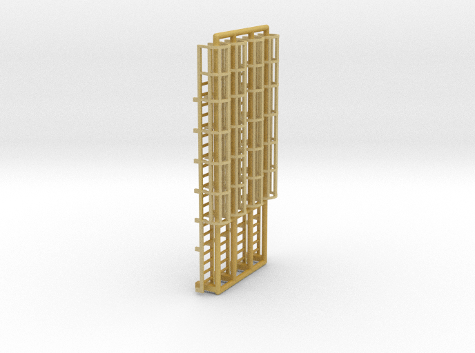 N Scale Cage Ladder 42mm (Top)