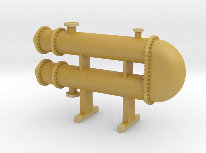 HO Scale Heat Exchanger #3