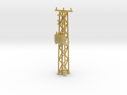 N Scale Distribution Transformer Pylon #2