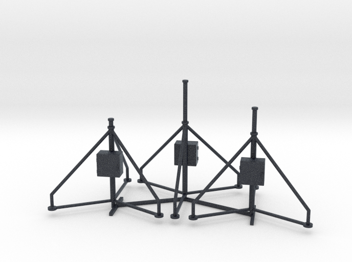 1:72 Aircraft Jacks 3pc