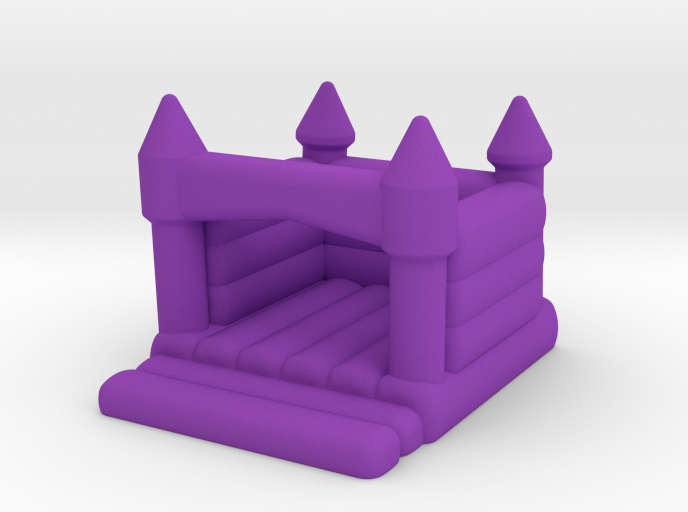 N Scale Bouncing Castle