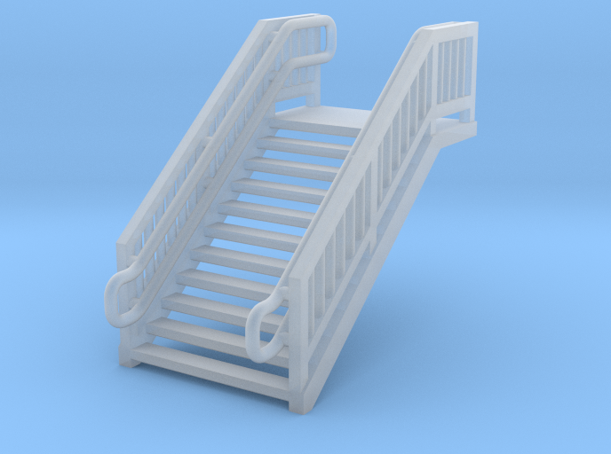 N Scale Steel Station Stairs 13.75mm